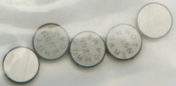 Hot Cams 5PK748225 Shim Package Refills - Engine Performance Enhancer for Riders