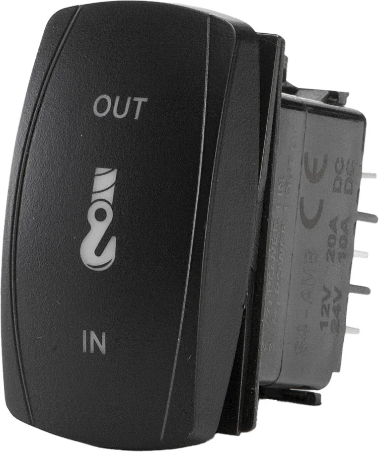 FLIP SC4-AMB-A24 Winch Actuator Switch - Durable Accessory Control for Powersports Vehicles
