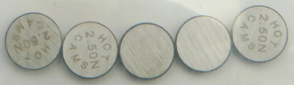 HOT CAMS 5PK748250 Shim Package Refills - 74 High-Quality Steel Shims for Engine Performance