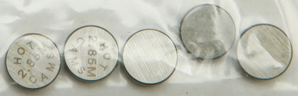 Hot Cams 7.48mm Valve Shim Refill Kit - 2.85mm Thickness for High-Performance Engines