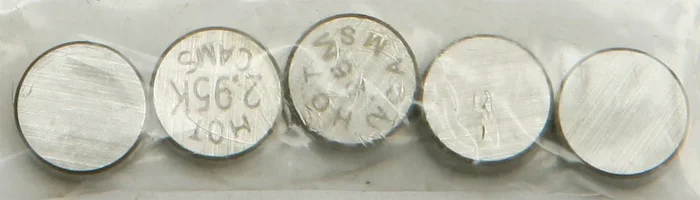 HOT CAMS 7.48mm x 2.95mm Valve Shim Kit - 5-Pack Engine Performance Upgrade