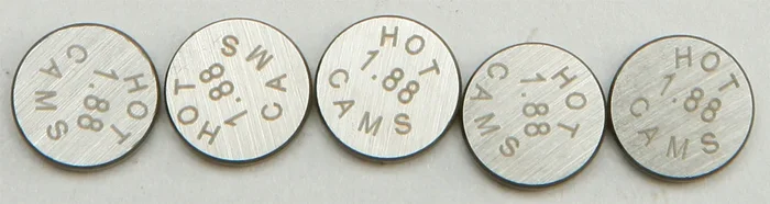 Hot Cams 5PK890188 Shim Package Refills - High-Performance Engine Shim Set for Enhanced Power & Durability