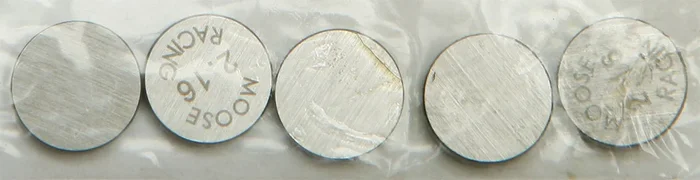 Hot Cams 5PK890216 Shim Package Refills - High-Precision Steel Shims for Camshaft Kits