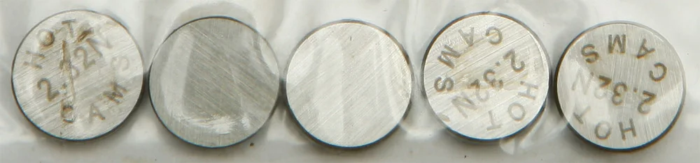 Hot Cams 5PK890232 Shim Package Refills - High-Performance Engine Valve Adjustment Kit