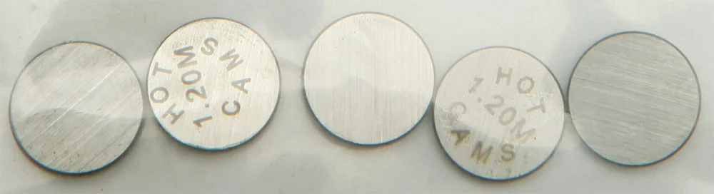 Hot Cams 9.48mm Valve Shim Kit Refill - 5-Pack for Engine Performance