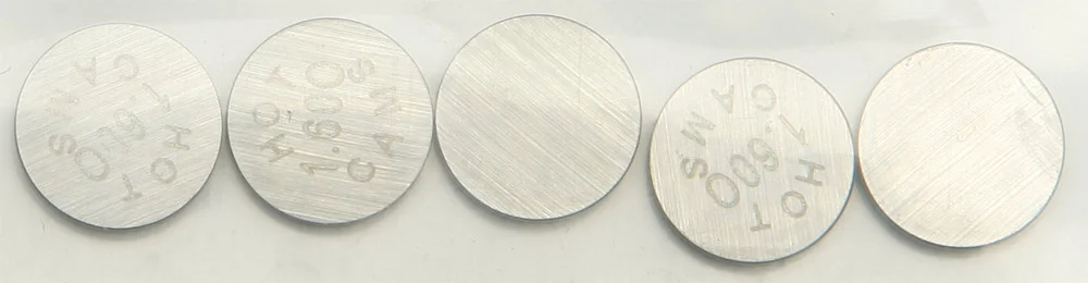 Hot Cams 9.48mm Valve Shim Refills - 5-Pack Hardened Steel for Engine Performance