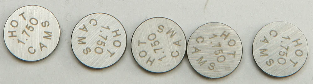 Hot Cams 5PK948175 Shim Package Refills - High-Strength Steel Engine Shims for Precision Tuning