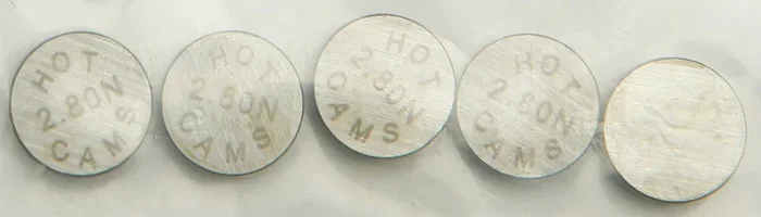 Hot Cams 5PK948280 Shim Package Refills - High-Quality Steel Engine Shims