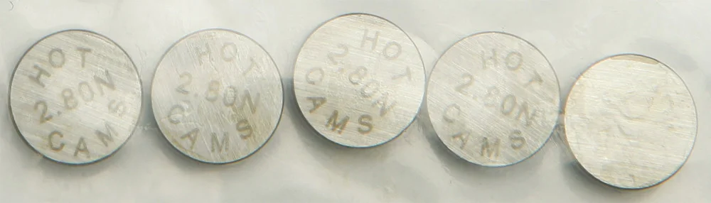 Hot Cams 5PK948280 Shim Package Refills - High-Quality Steel Engine Shims