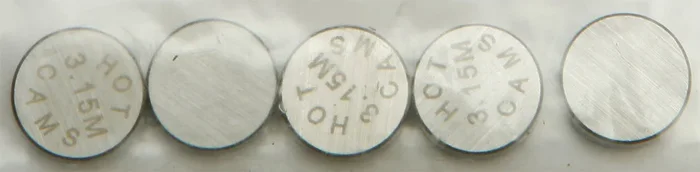 Hot Cams 5PK948315 Shim Package Refills - 20 High-Quality Steel Engine Shims for Precision Performance