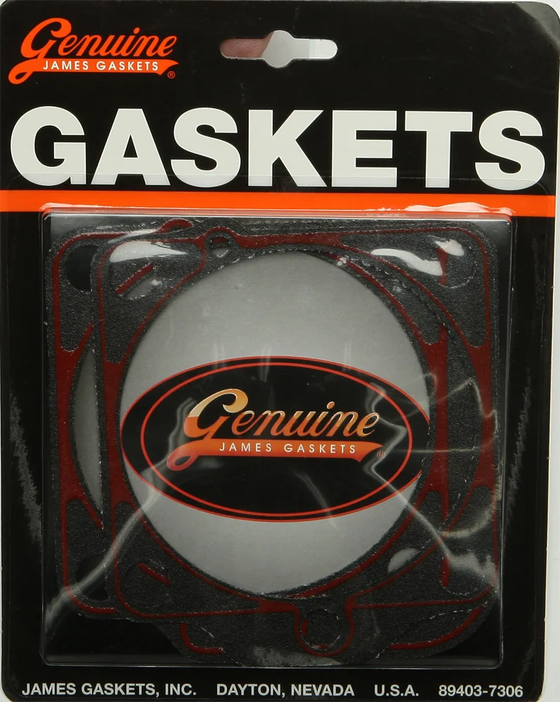 JAMES GASKETS Panhead Cylinder Base Gasket - High-Performance Sealing Solution for Classic Motorcycles