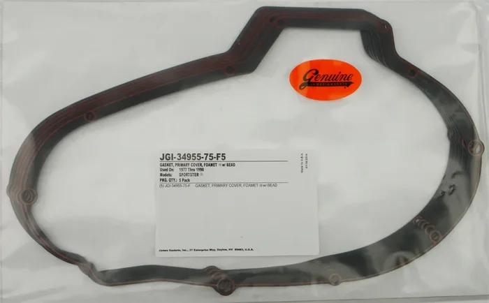 JAMES GASKETS 34955-75-F5 Sportster Primary Housing - High-Quality Gasket for Harley-Davidson
