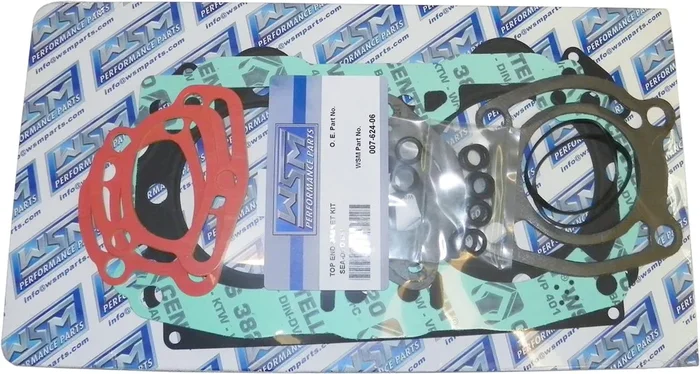 WSM 007-624-06 Top End Gasket Kit - High-Quality Engine Seal Replacement for Powersports Vehicles