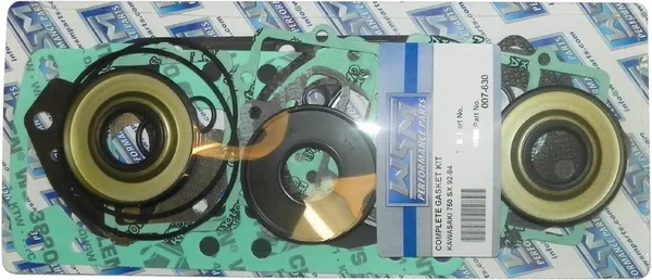 WSM 007-630 Complete Gasket Kit - Engine Gasket Set for High Performance Powersports Engines