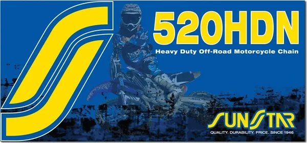 SUNSTAR - SS520HDN-114 - HD Non-Sealed Chain