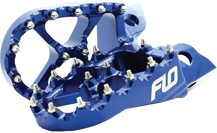 FLO MOTORSPORTS Pro Series Footpegs - Durable, Adjustable, Racing-Grade Foot Controls for Off-Road & Street Use