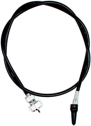 MOTION PRO - 06-0207 - Black Vinyl Speedo Cable