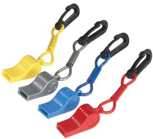 ATLANTIS A2709C Whistle w/Clip - Durable Motorcycle Accessory for Riders