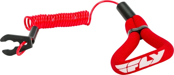 WPS WA-1 K RED Floating Tethercord/Lanyard - Durable & Visible Ride Safety Accessory
