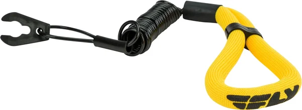 WPS WA-1 K YLW Floating Tethercord/Lanyard - Durable & Visible Safety Accessory for Powersports Enthusiasts