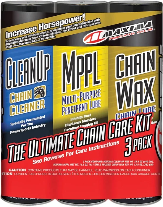 MAXIMA - 70-749203 - Ultimate Chain Wax Care Kit