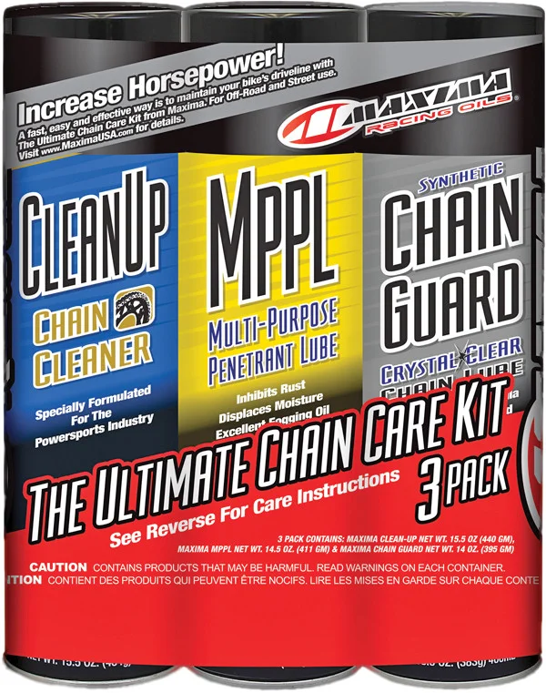 MAXIMA - 70-779203 - Ultimate Synthetic Chain Guard Care Kit