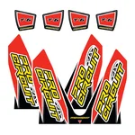 PRO CIRCUIT - DC14T6-CRF - Muffler Sticker Kit