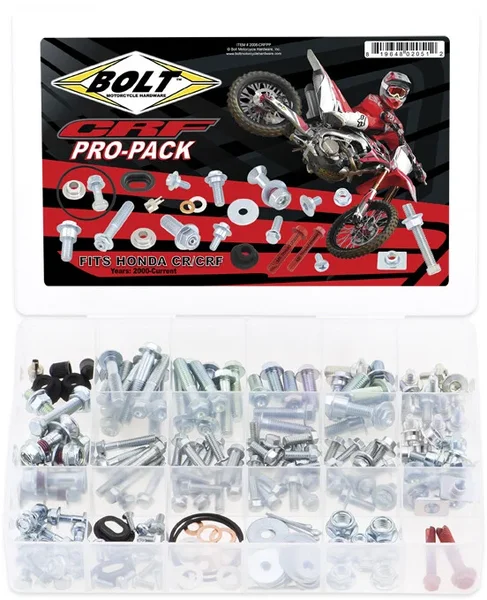BOLT 2008 CRF250R Pro-Pack Kit - Durable Hardware & Fittings for Honda ATVs