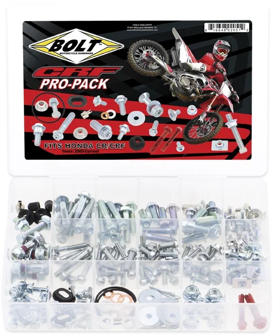 BOLT 2008 CRF250R Pro-Pack Kit - Durable Hardware & Fittings for Honda ATVs