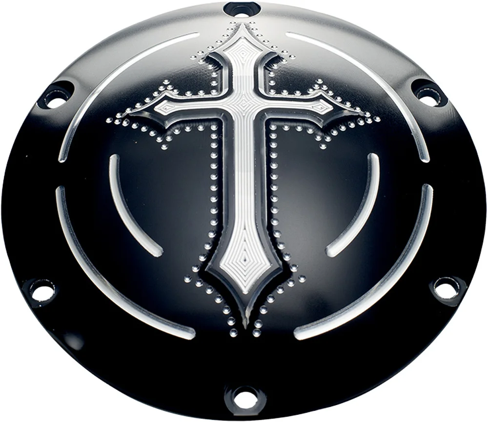 PREC. BILLET - DRK-230-SPT-BLK - Billet Derby Cover