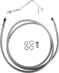 GOODRIDGE - HD82127-C+4 - Premium Brake Line Kit Touring Abs Clear +4