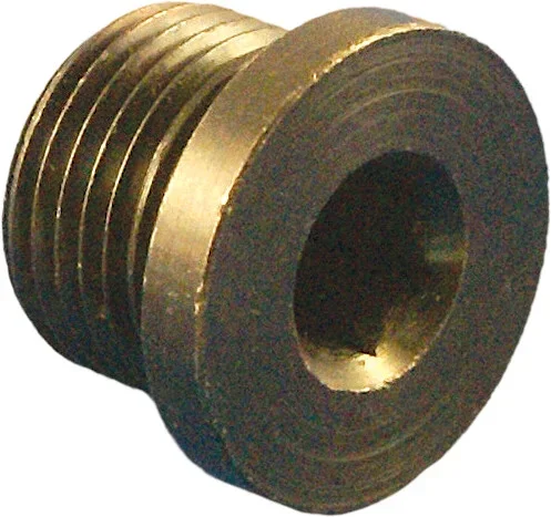 DAYTONA O2 Weld Nut Hex Plug - Durable Fastener for Powersports Applications