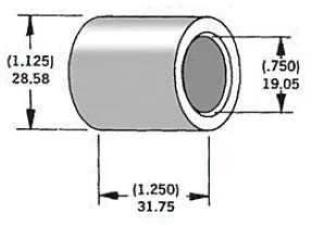 HARDDRIVE - 339290 - 3/4" Axle Spacer