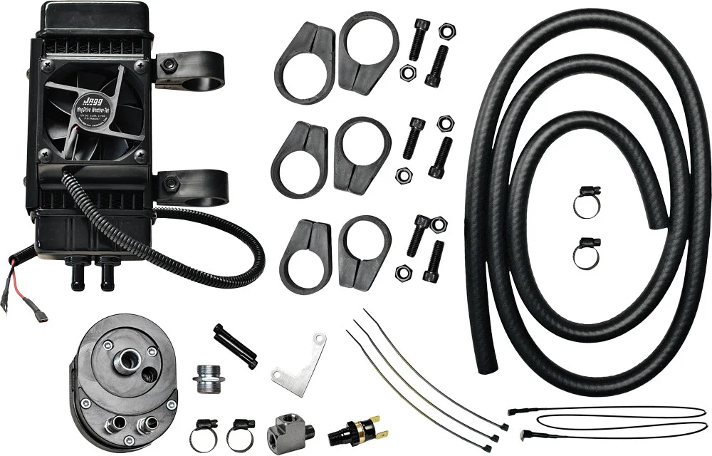 JAGG - 751-FP2600 - Vertical Front Mount Wideline Oil Cooler