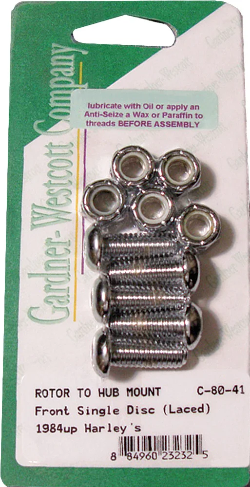 GARDNERWESTCOTT - C-80-41 - Brake Rotor Bolts