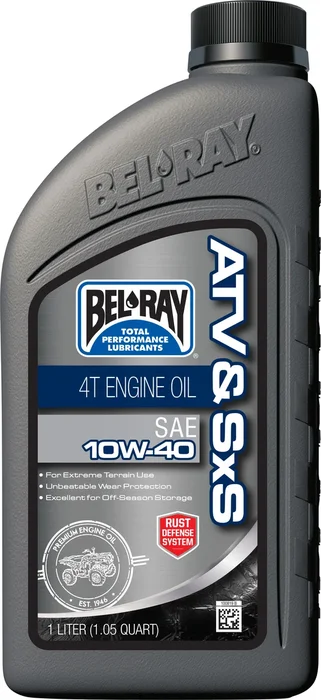 BEL-RAY ATV Trail Mineral 4T Engine Oil - High-Performance ATV Engine Oil for 4-Stroke Engines