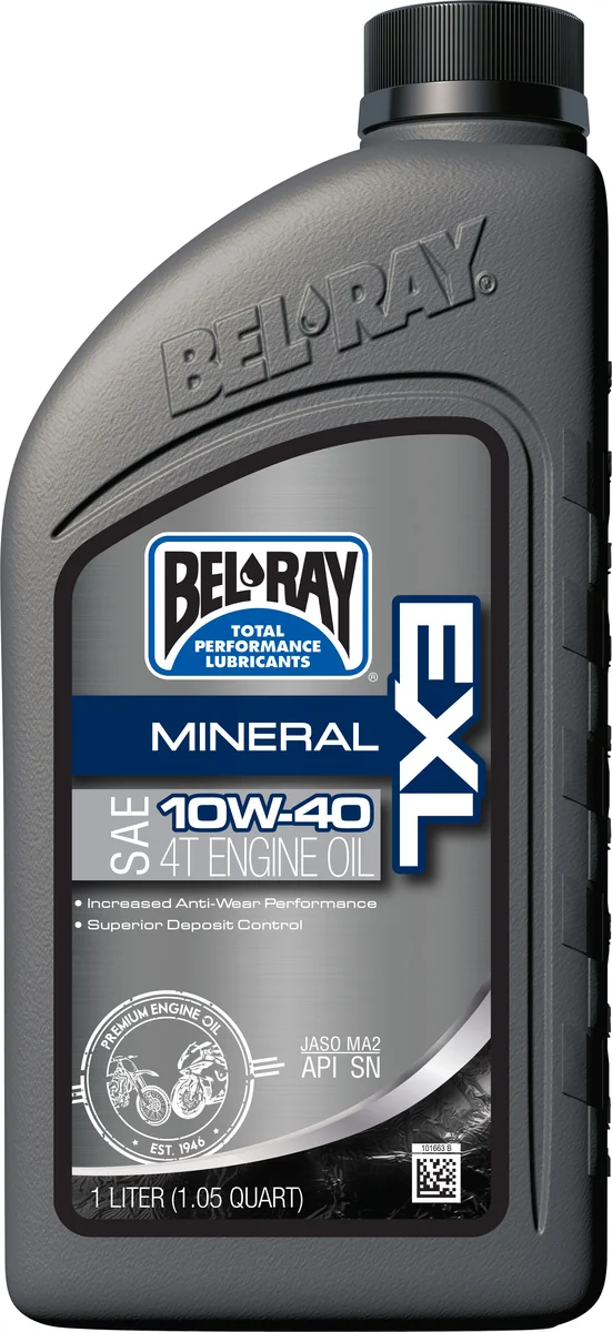 BEL-RAY - 99090-B1LW - EXL Mineral 4T Engine Oil