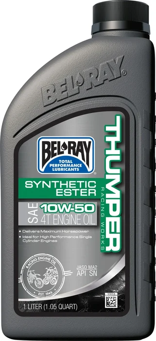 BEL-RAY - 99550-B1LW - Works Thumper Racing Synthetic Ester 4T Engine Oil