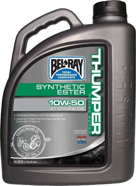 BEL-RAY - 99550-B4LW - Works Thumper Racing Synthetic Ester 4T Engine Oil
