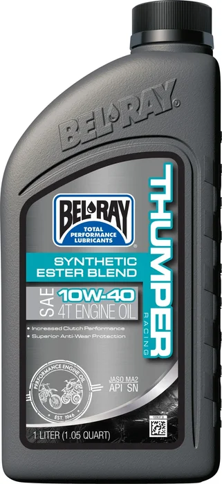 BEL-RAY - 99520-B1LW - Thumper Racing Synthetic Ester Blend 4T Engine Oil