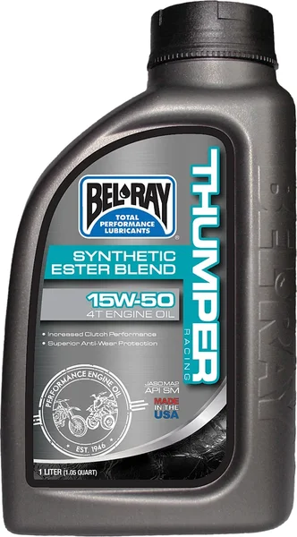 BEL-RAY - 99530-B1LW - Thumper Racing Synthetic Ester Blend 4T Engine Oil