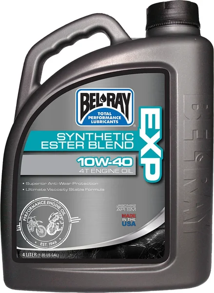 BEL-RAY - 99120-B4LW - EXP Semi-Synthetic Ester Blend 4T Engine Oil