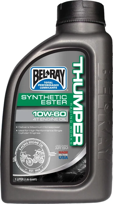 BEL-RAY - 99551-B1LW - Works Thumper Racing Synthetic Ester 4T Engine Oil