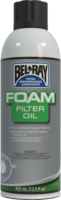 BEL-RAY - 99200-A400W - Foam Filter Oil