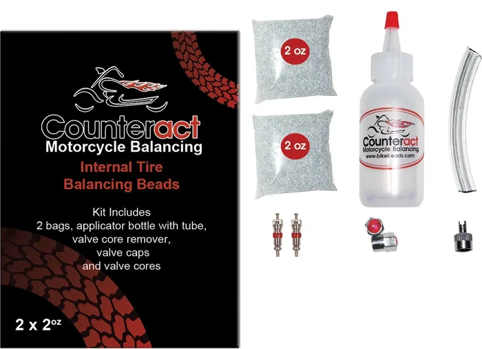 COUNTERACT - CAKIT1/2 - Tire Balancing Beads w/Installation Bottle