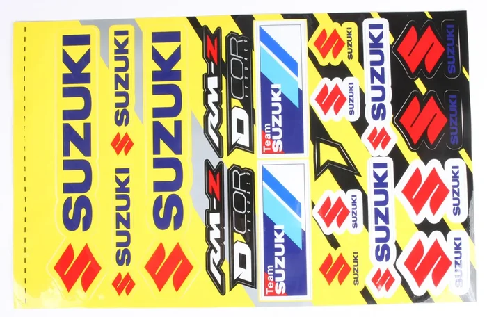 D-COR - 40-40-104 - Suzuki Decal Sheet