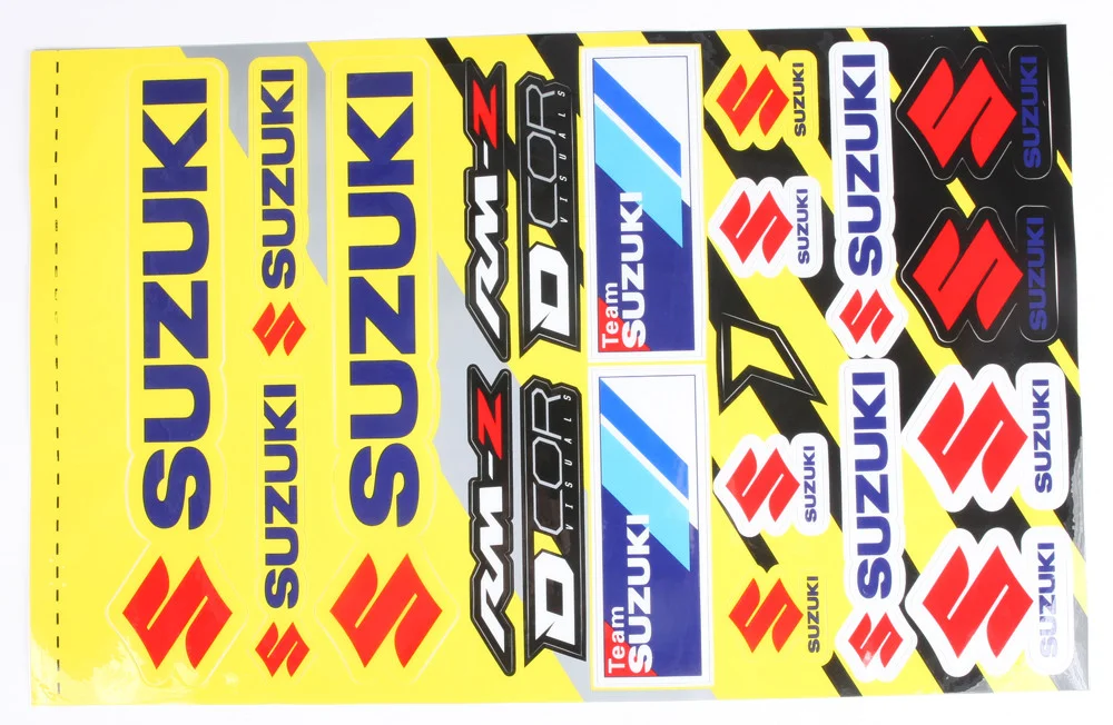 D-COR - 40-40-104 - Suzuki Decal Sheet
