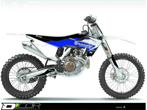 D-COR - 20-70-400-WH - Raceline Graphics Kit