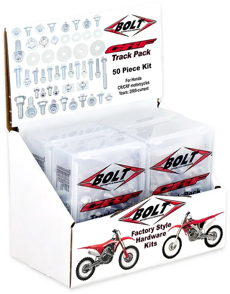 BOLT CRF Track Pack II - OEM-Style Hardware Kit for Honda Motocross Bikes