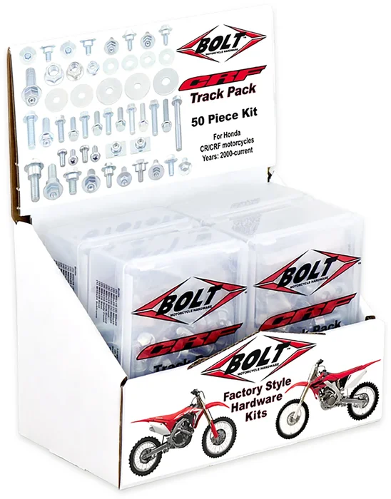 BOLT CRF Track Pack II - OEM-Style Hardware Kit for Honda Motocross Bikes